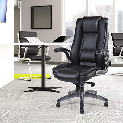 REFICCER High Back Executive Office Chair Comfortble Ergonomic Bonded