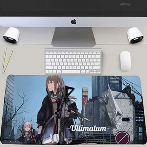 JINYIJUN Gaming Mouse Pad, Girls Frontline Girl Anime Mouse Pad, HK UMP45 Table Mat Computer Keyboard Pad 800 * 300 * 3mm