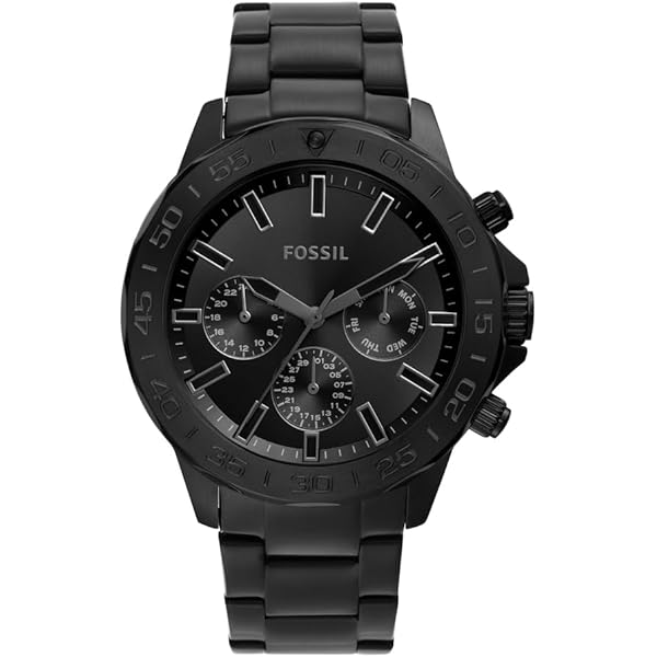 Amazon.com: Bannon Multifunction Black Silicone Watch BQ2494