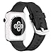 UMTELE Compatible for Watch Sport Band 42mm 44mm, Soft Silicone Replacement Band Sport Strap with Ventilation Holes Replacement with Watch Series 4/3/2/1