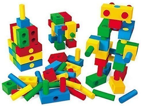 Verdes Foam Peg Blocks (60 Pieces) by Verdes