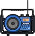 Sangean BB-100SE AM/FM/BLUETOOTH/Aux-in/Ultra Rugged Rechargeable Digital Tuning Radio (Black/Blue) Special Edition