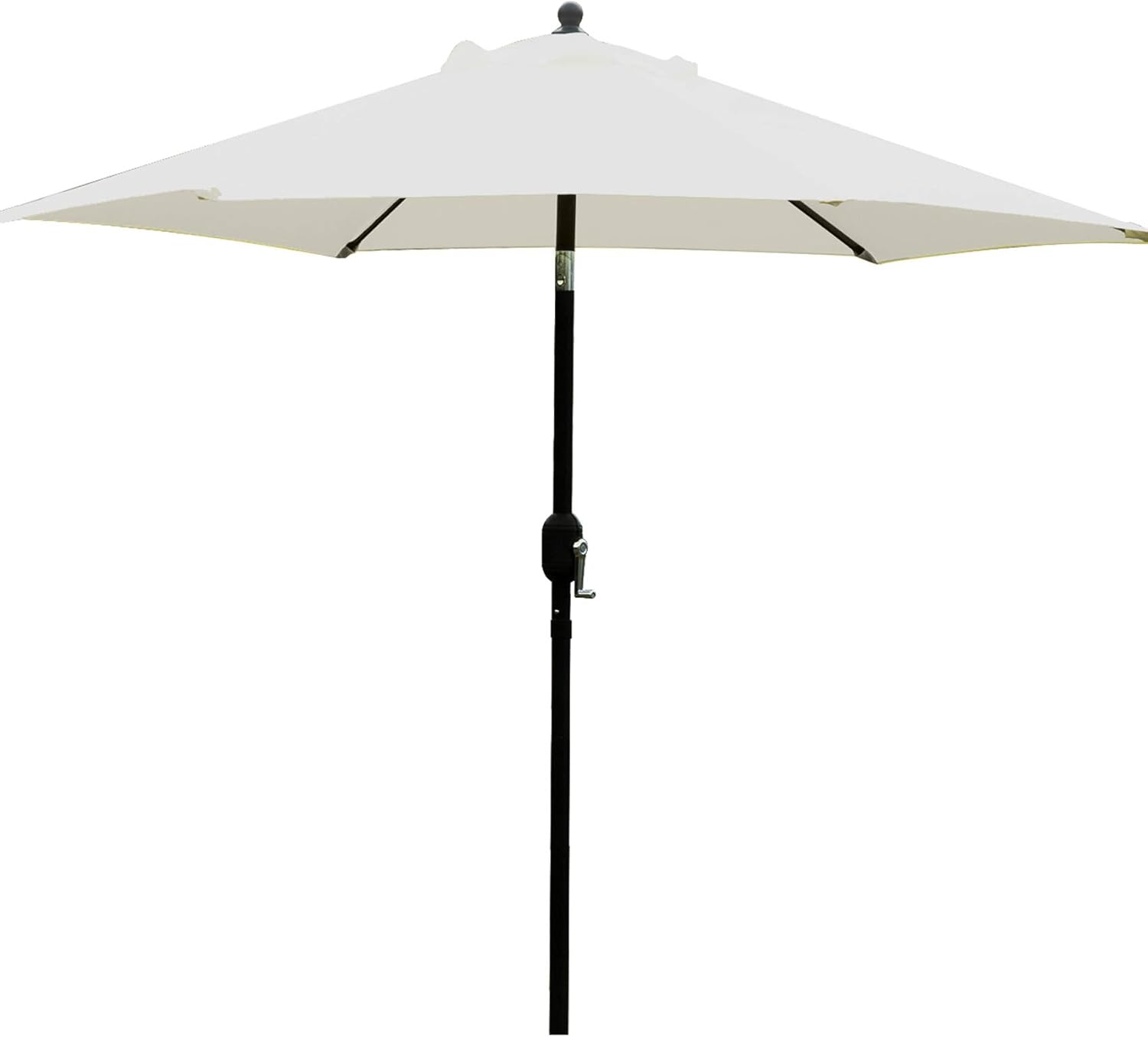 Sunnyglade 7 5 Patio Umbrella Outdoor Table Market Umbrella With Push Button Tilt Crank 6 Ribs Beige Amazon Ca Patio Lawn Garden