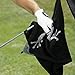Frogger Amphibian 2-in-1 Golf Towel with Wet and Dry Technology, Blue/Black, Premium Golf Bag Accessory for Men and Women with Carabiner Clip, Ultra Absorbent