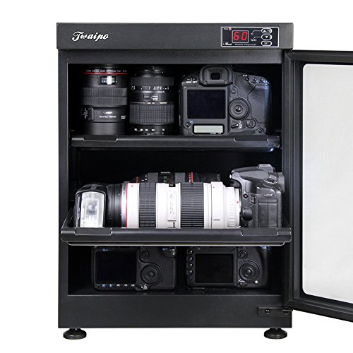 HFS 68L Digital Control dehumidify dry cabinet box Lens Camera equipment storage