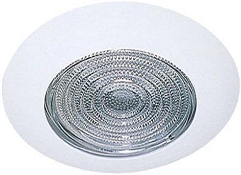 6" Inch Fresnel Trim For Recessed Bathroom - Shower Can Light - Glass Lens