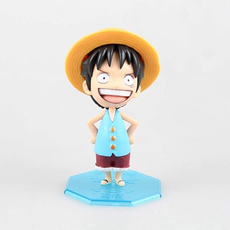 Amazon Co Jp アニメ銅像4colorパイレーツミニかわいいモンキー D ルフィ小児版pvc 10センチメートルモデルコレクション人形の アニメアクションフィギュアone Pieceポートレート Qingqiao ホーム キッチン