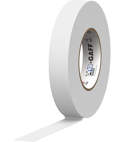 ProTapesアーティストテープ片面印刷可能なペーパーボードまたはコンソールテープ、長さ60ヤードX 3/4インチ、黒 ProTapes Artist Tape Flatback Printable Paper Board or