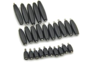 Srutueo Saxophone Bakelite Roller Clutch Shaft Is Suitable For Alto, Tenor Saxophone Key Part Bakelite Shaft Rod Black, 445583