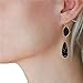 Simulated Druzy Dangle Earrings for Women - Gold, Silver, or Rose Gold Tone Boho Earrings for Women