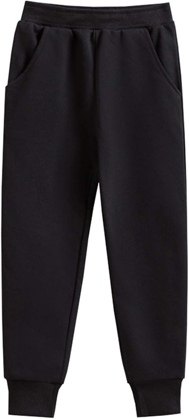 black slim fit track pants