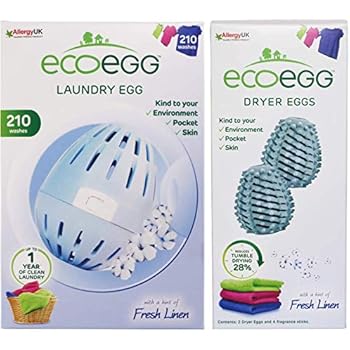 Ecoegg 210 Laundry & Dryer Egg Bundle Fresh Linen