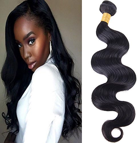 Brazilian Body Wave Human Virgin Hair Remy Hair Extensions Weft,6A Natural Color 100g/pc (10)