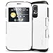 Spigen Slim Armor View Designed for Samsung Galaxy S5 Case (2014) - View Smooth White