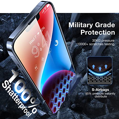 TORRAS Diamond Shield for iPhone 13 Pro Screen Protector for iPhone 14