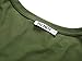 HUHOT Women Short Sleeve Round Neck Summer Casual Flared Midi Dress (Medium, Moss Green)