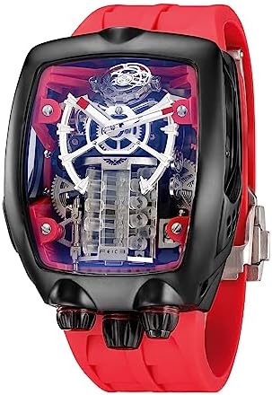 Amazon.com: Franck Muller Vanguard Red Crazy Hours Watch