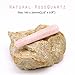 eGlomart 4Pcs Set Yoni Eggs Stick, Drilled Rose Crystal Quartz Jade Egg for Kegel Exercise and 1 pcs Massage Stick