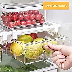 HOMEREFORM Pull-out Refrigerator Organizer Bins