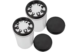 DIYEAH 2pcs Pencil Bottle Nail Pen Washing Cup Pen Pot Brush Washing Bottle Paint Brush Rinser Portable Cleaner Multi-functional Artist Brush Washer Plastic Makeup Brush Manicure