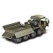 Sluban Service Troops Blocks Army Bricks Toy - Armored Vehicle & Military Transport Vehicle & Military Motorcycle