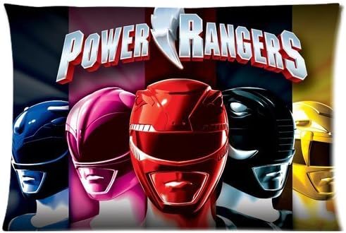 Custom Power Rangers Pattern 17 Pillowcase Cushion Cover Design Standard Size 20X30 Two Sides by MOGUI