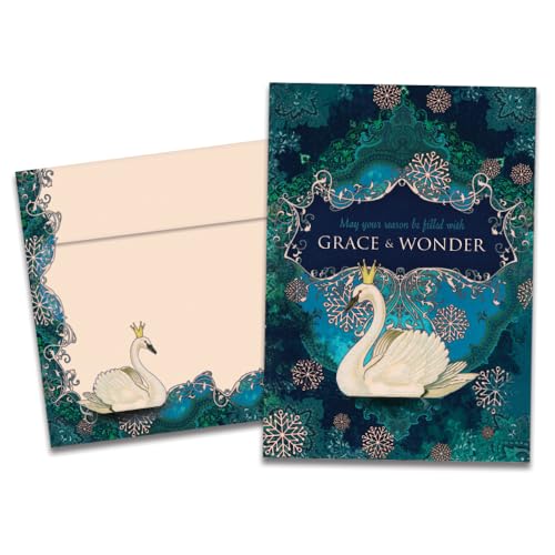 Tree-Free Greetings - Season's Greeting Cards - Artful Designs - 10 Cards + Mat…