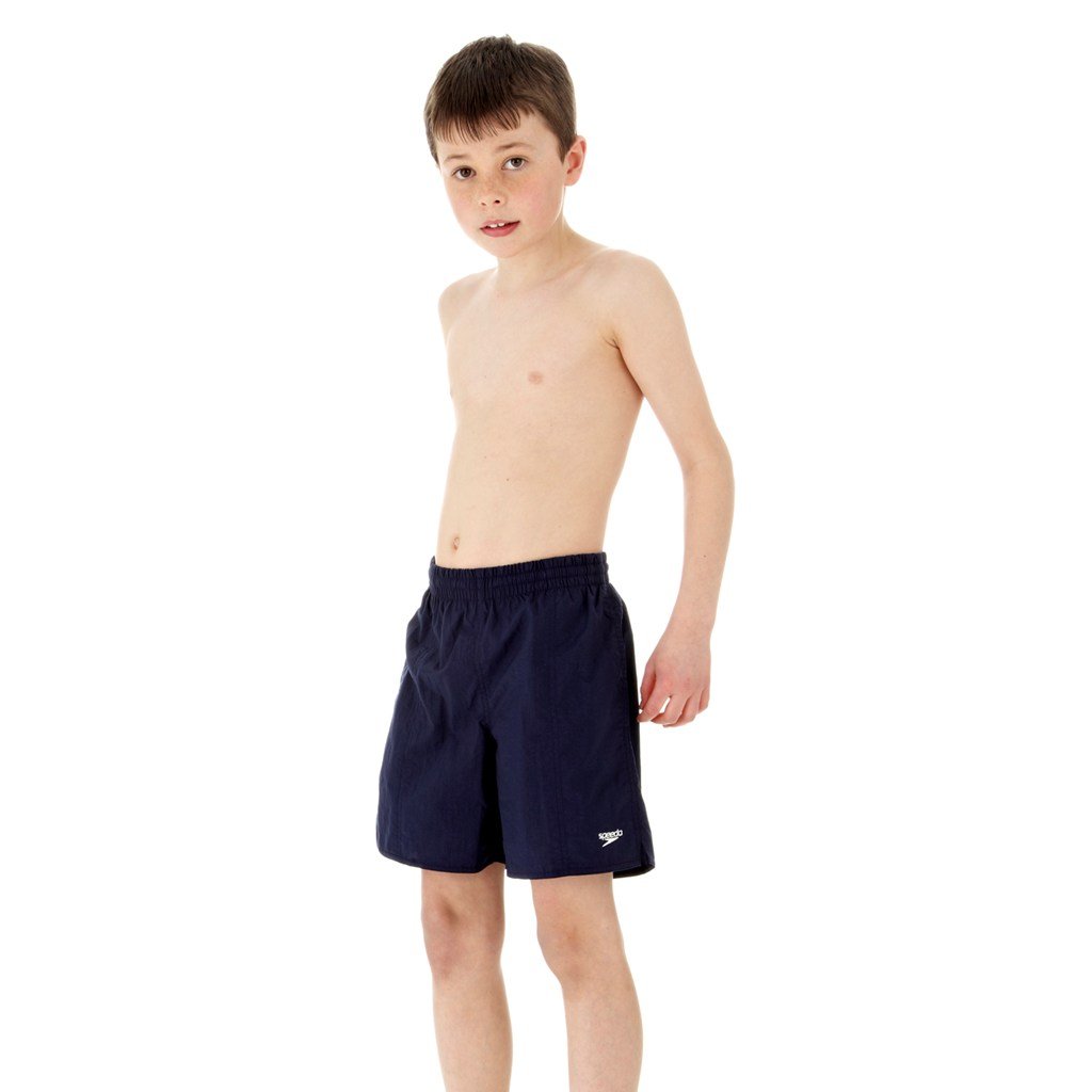 Speedo Boy's Boys Solid Leisure 15 Inch Watershort, Lime Punch, M UK