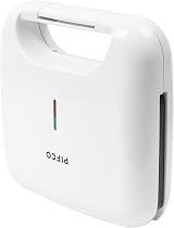 PIFCO 750W White Sandwich Maker Non-Stick Cool-Touch Handle Compact view 3