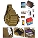 HUNTVP Tactical Sling Backpack Military Daypack Molle Chest Shoulder Bag