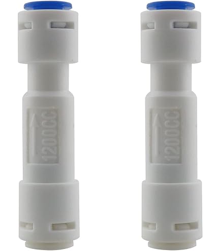 thumbnail image 2 of 2PCS 1/4\" 300CC Flow Restrictor With Quick Connect For RO Reverse Osmosis 2 of 13