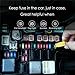 AUTOWN Car Fuse 120PCS Assorted Small Blade Car Fuse Automotive Replacement Fuse Puller Included
