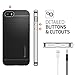 Spigen Neo Hybrid Designed for Apple iPhone SE Case (2016) - Satin Silver