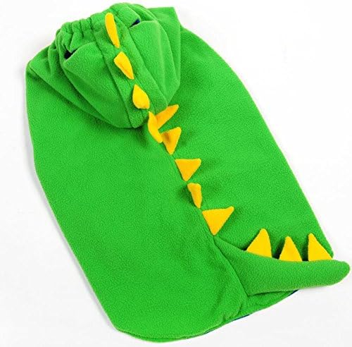 MaruPet Winter Woolen Down Jacket Hodies Classical Two-leg Cool Press Jacket Hodies for Small and Big and Tall Golden Retriever Labrador Samoa Husky Green 5XL
