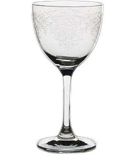 Amazon.com | Rona Steelite Vintage Lace Nick & Nora Wine/Cocktail
