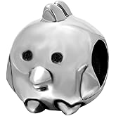 925 Sterling Silver Chicken Charm Animal Charm Lucky Charm fit for Pandoar Bracelet (Chicken)
