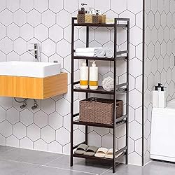 SONGMICS Adjustable Storage Shelf Rack, 5-Tier