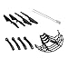 GoolRC T5 Parts CW/CCW Propeller Landing Gear CW/CCW Motor Protective Ring Set for GoolRC T5 T5C T5W T5G RC Quadcopter