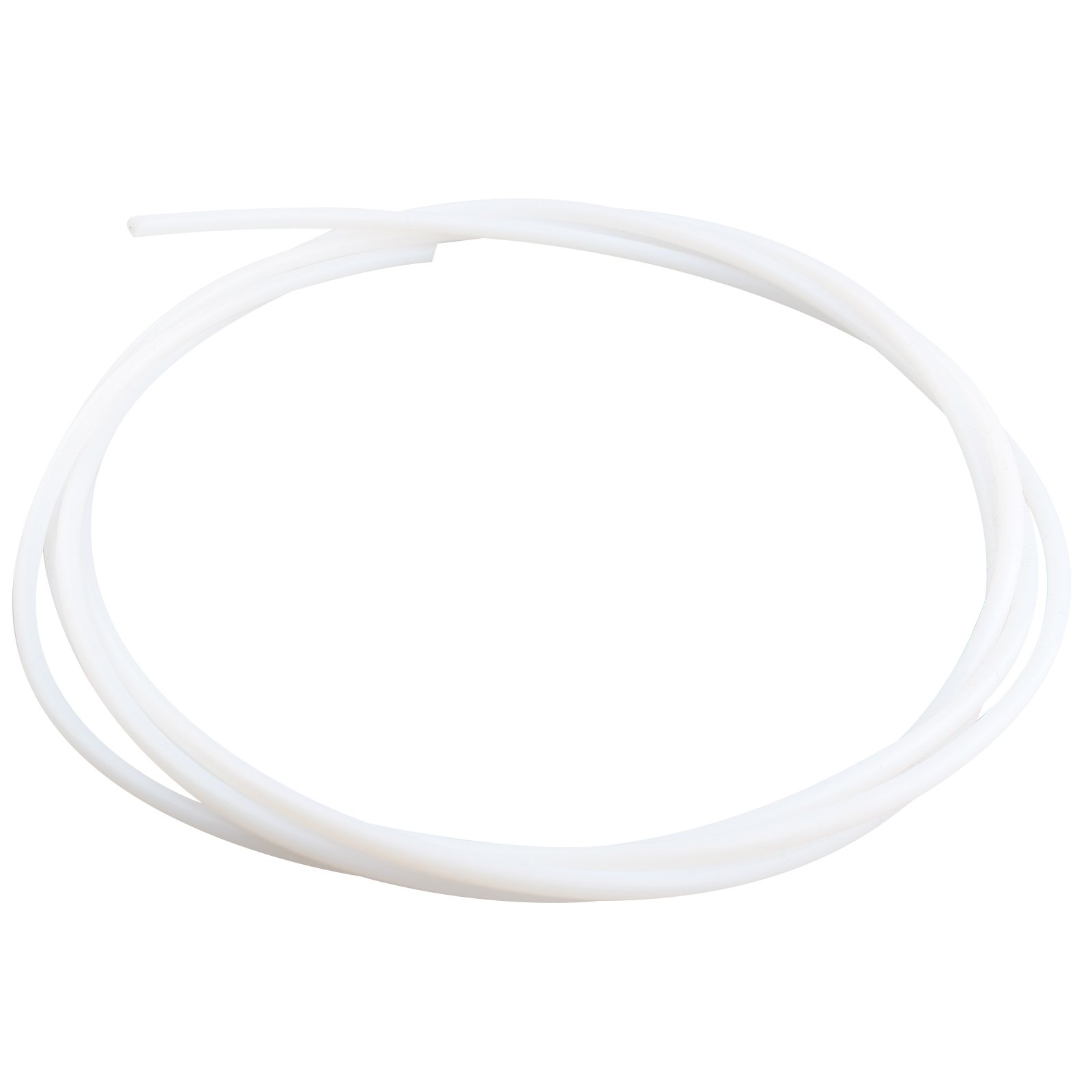 HALJIA 2 Meters PTFE Teflon Bowden Tube 2.0mm ID 4.0mm OD for 1.75mm Filament Compatible with 3D Printer RepRap Rostock Kosselr(White)