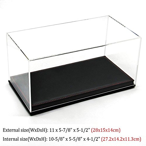 Acrylic Collectibles Display Cases 11 L x 5-7/8 W x 5-1/2 H Inch Clear by Combination of Life