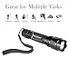 Kamisafe Tactical LED Flashlight, Waterproof, Handheld
