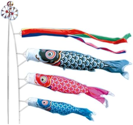 Amazon 友禅鯉のぼり ファミリーセット1 2ｍ こいのぼり 武者のぼり おもちゃ