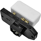 HVAC Fan Blower Motor Resistor Replacement for 1994-2008 D0dge Ram 1500/2500/3500 Pickup,1993-1999 Grand Cherokee Replaces 4720278 68004241AA RU109 973020 6800459AA 5012212AA