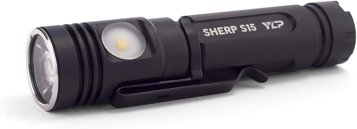 YLP SHERP S15 Flashlight LED Neutral White 1100lm USB Rechargeable with Magnet