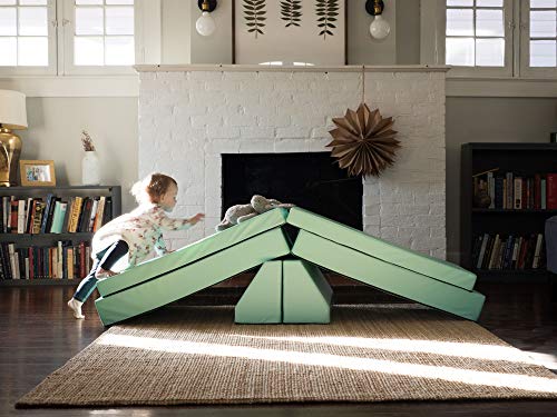 Finders Foamnasium Blocksy Kids Couch Baby Blue
