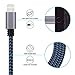 Cablex iPhone Cable 3Pack 10FT Nylon Braided Charger Cord 8Pin Lightning to USB, Compatible with iPhone 7/ 7 Plus/6/6s/6 plus/6s plus, iPhone 5/5s/5c,iPad, iPod and More