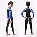 IREENUO Kids Wetsuit for Boys Girls, 2.5mm Neoprene Long Sleeve Child Full Wet Suit for Diving Swimming Surfing Snorkeling Wading