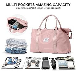 HYC00 Travel Duffel Bag,Sports Tote Gym