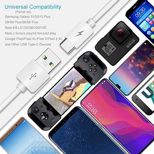 USB C Cable 3A Fast Charger, Type C Charger Fast Charging [3-Pack,3ft+3ft+6 ft] Compatible with Samsung Galaxy A10e A20 A50 A51 A71, S20 S10 S9 S8 Plus S10E, Note 20 10 9 8,LG V50 V40，Moto G7 G8