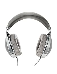 Auriculares audiófilos transparentes de alta resolución (gris)